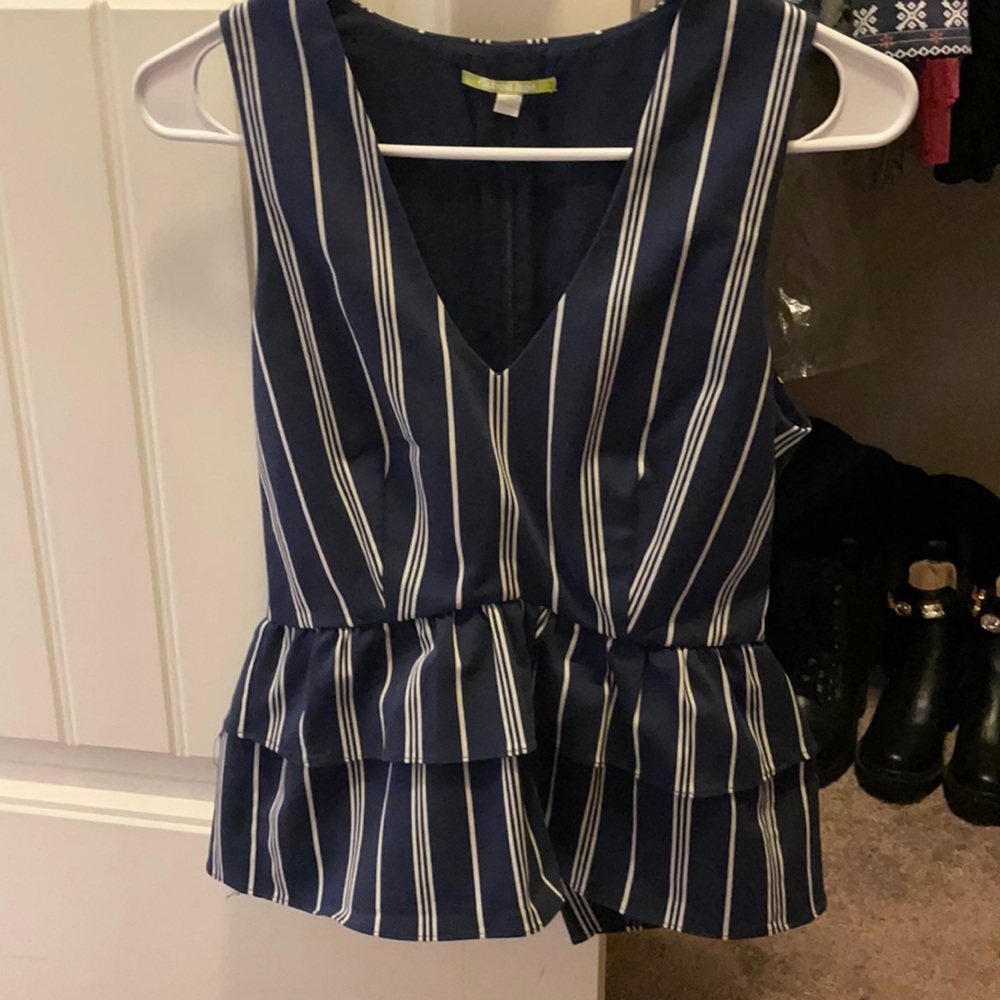 Gianni Bini peplum top